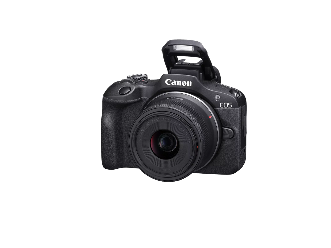 Buy Canon EOS R100 Camera Kit with RF-S18-45mm Lens in Qatar Buy Canon EOS R100 Camera Kit with RF-S18-45mm Lens in Qatar